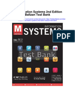 M Information Systems 2nd Edition Baltzan Test Bank Full Chapter PDF