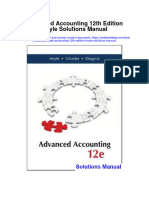 Advanced Accounting 12th Edition Hoyle Solutions Manual Full Chapter PDF