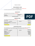 Financial Statement