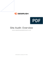 Semrush-Site Audit Overview-Www Majesticpeopleinfotech Com-19th Jan 2024