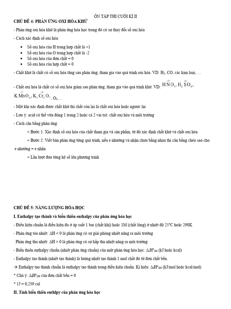 Ôn Thi CK 2 | PDF