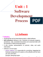UNIT1 NEW (SoftwareDevelopmentProcess) UNP