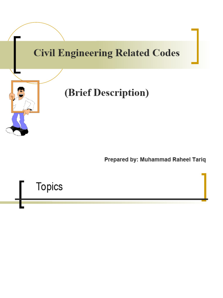 CIVIL ENGINEERING CODES AND STANDARDS visual data 2