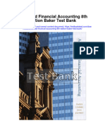 Advanced Financial Accounting 8th Edition Baker Test Bank Full Chapter PDF