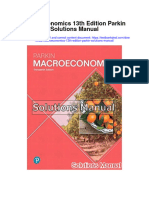 Download Macroeconomics 13th Edition Parkin Solutions Manual full chapter pdf
