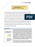 Assignment 2-Critical Appraisal ErniZurinaRomli 17198673-1