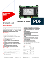 Intelisys 2000 Datasheet