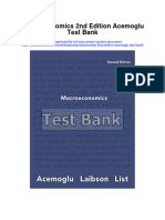 Macroeconomics 2nd Edition Acemoglu Test Bank Full Chapter PDF