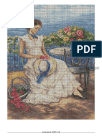 Dama en La Terraza - Pixel 36x50cm