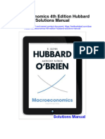Macroeconomics 4th Edition Hubbard Solutions Manual Full Chapter PDF