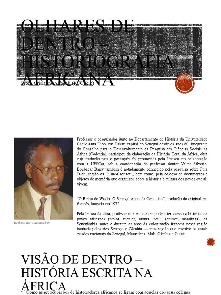 Olhares de Dentro - Historiografia Africana | PDF | Senegal | França