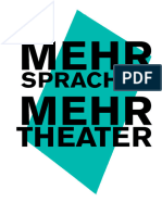 Mehr Sprachen Mehr Theater - Drama Panorama 2021
