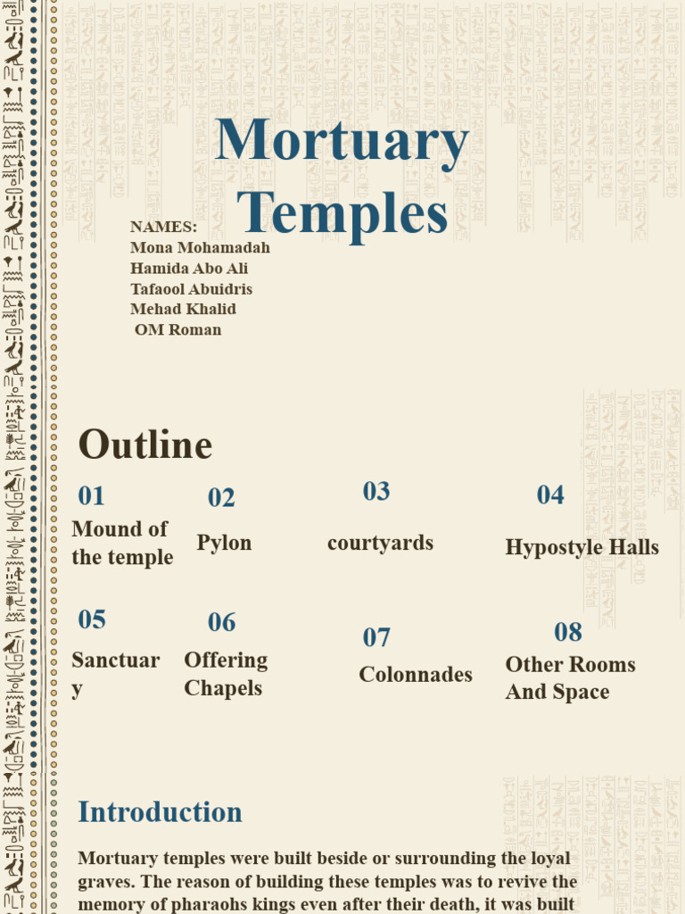 Mortuary Temples | PDF | Architectural Design | Architecture