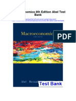 Download Macroeconomics 8th Edition Abel Test Bank full chapter pdf