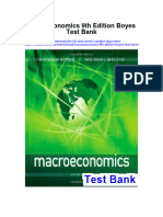 Macroeconomics 9th Edition Boyes Test Bank Full Chapter PDF