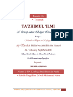 Terjemah Ta'Zhimul Ilmi