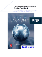 Essentials of Economics 10th Edition Schiller Test Bank Full Chapter PDF