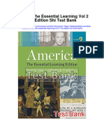 America The Essential Learning Vol 2 1st Edition Shi Test Bank Full Chapter PDF