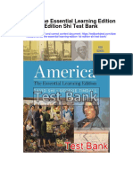 America The Essential Learning Edition 1st Edition Shi Test Bank Full Chapter PDF