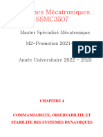 Systèmes Mécatroniques Chapitre 4