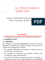 Systèmes Mécatroniques Chapitres 1 Et 2