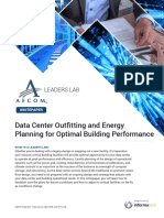 Data Center Outfitting and Energy Planning For Optimal Building Performance