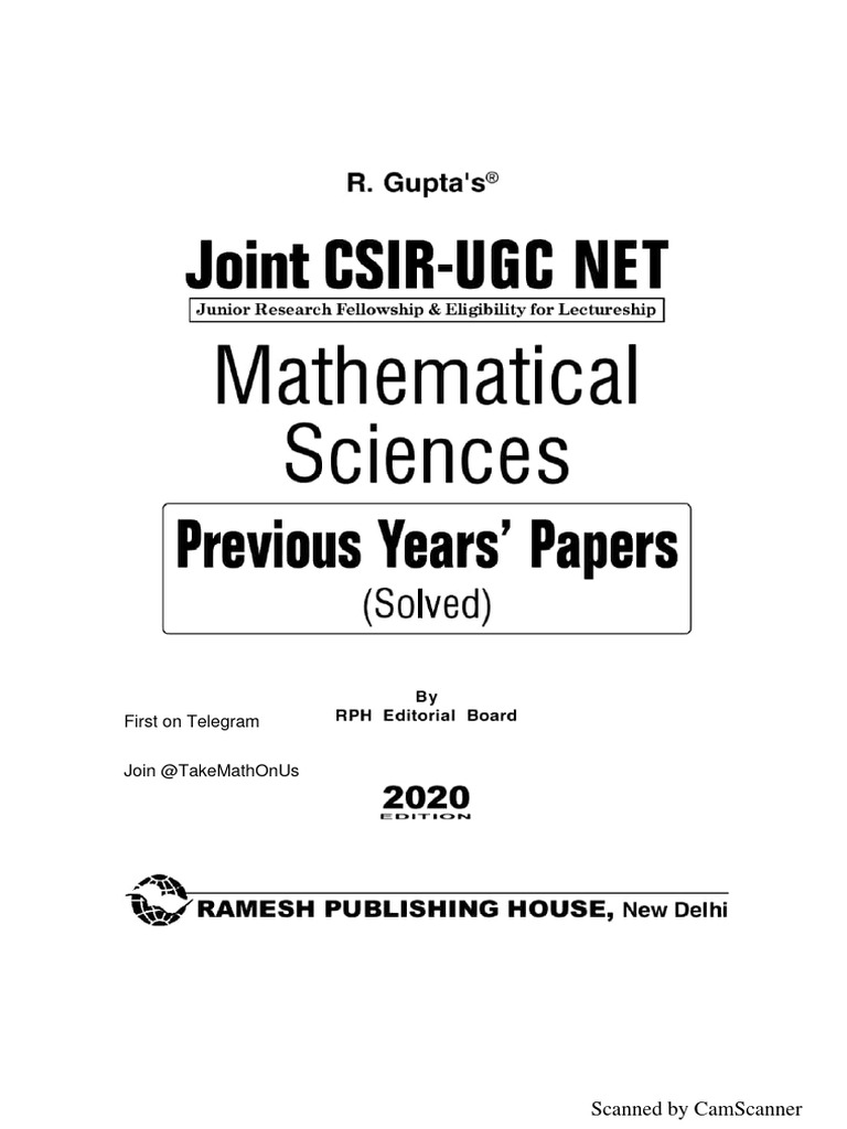 Net previous year questions and solutions pdf