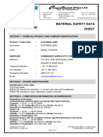 Flotanol 2040 - MSDS