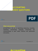 Accounting Questions