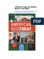 American Politics Today 3rd Edition Bianco Test Bank Full Chapter PDF