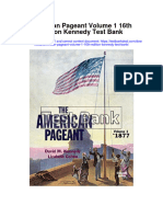 American Pageant Volume 1 16th Edition Kennedy Test Bank Full Chapter PDF