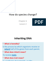 How do species change