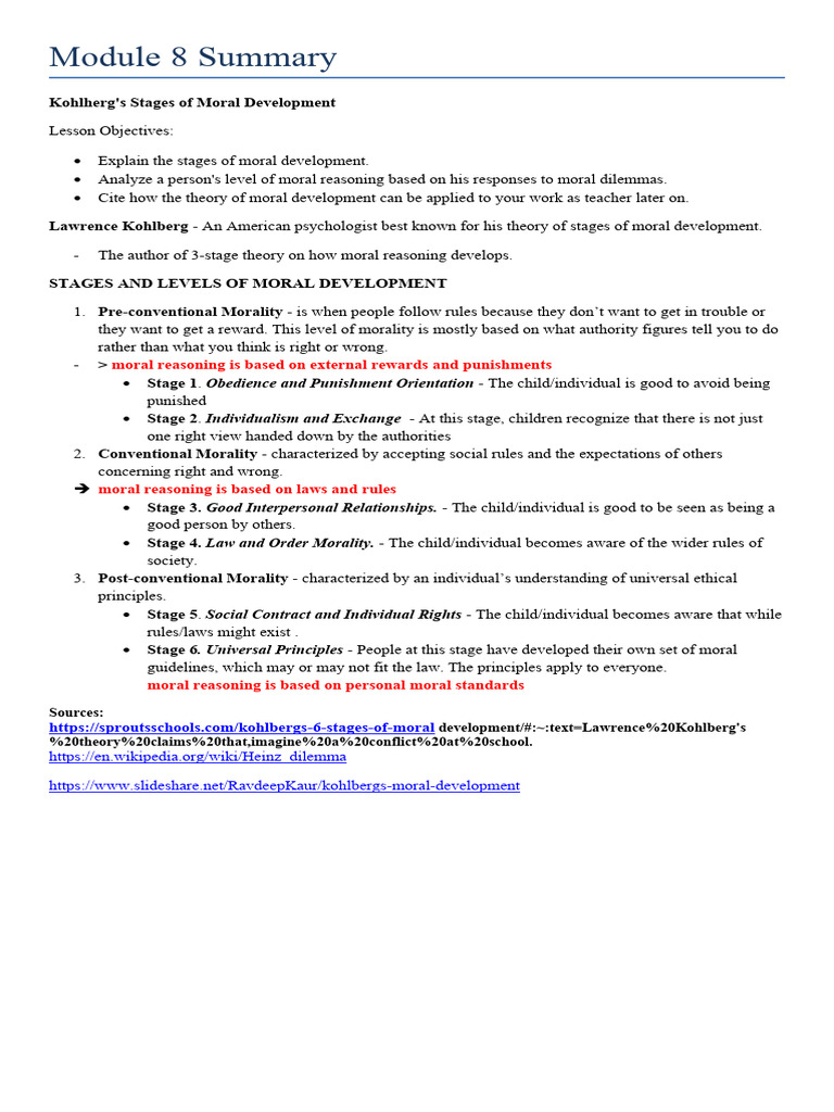 Group 3 educ 1 module 8 10 summary pdf cognitive development