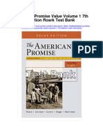 American Promise Value Volume 1 7th Edition Roark Test Bank Full Chapter PDF