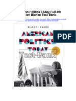 Download American Politics Today Full 4th Edition Bianco Test Bank full chapter pdf