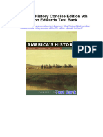 Americas History Concise Edition 9th Edition Edwards Test Bank Full Chapter PDF