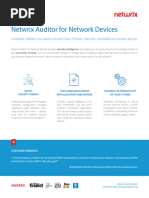 Datasheet - Netwrix Auditor For Network Devices