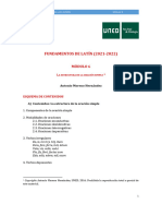 MÓDULO 6 Contenidos y Paradigmas Gramaticales (21 22)