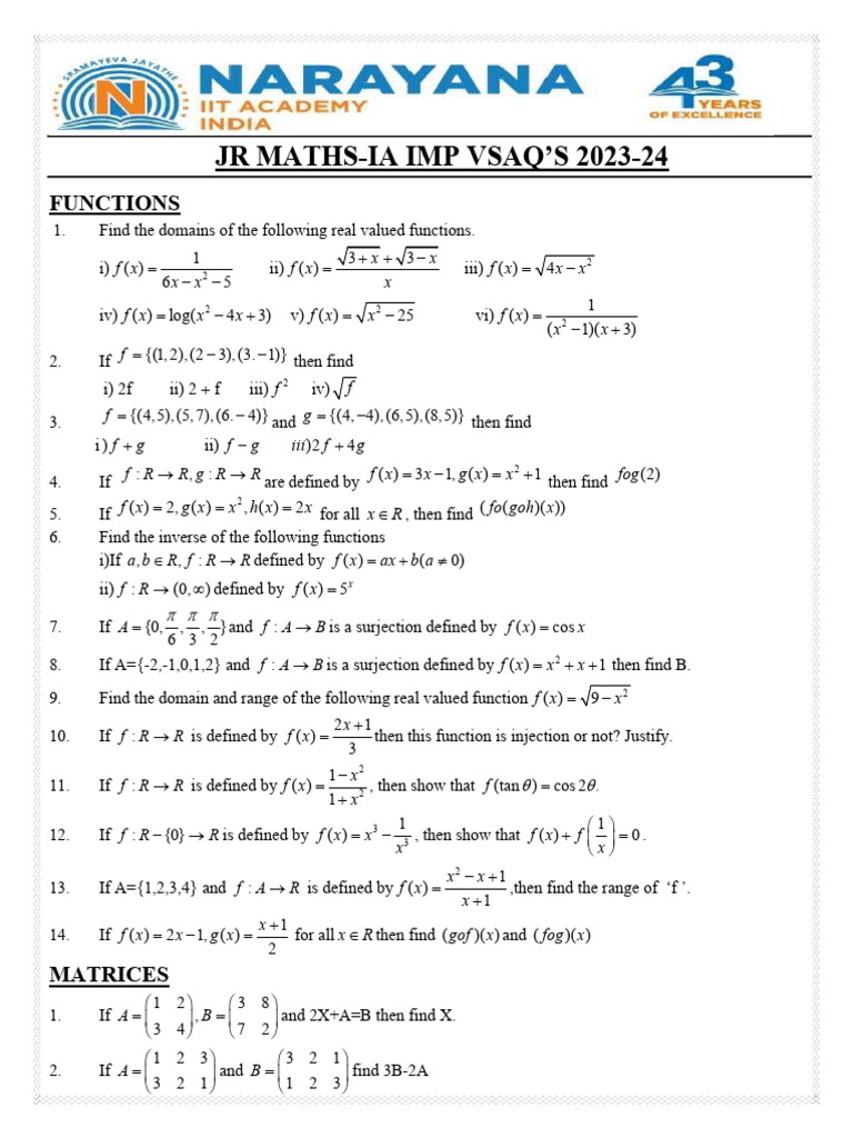 Jr maths ia imp vsaq s 2023 24 pdf trigonometric functions line