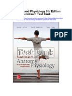 Anatomy and Physiology 6th Edition Gunstream Test Bank Full Chapter PDF