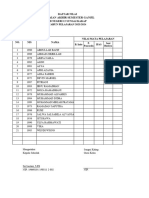 Rekap Absensi Kelas 4 SMT Ganjil 2023