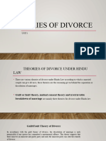 Theories of Divorce