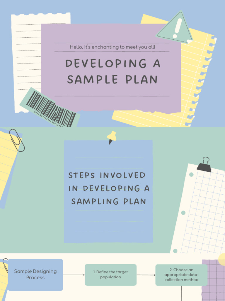 Steps for Creating a Sampling Plan | PDF | Career & Growth | Business