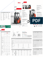 Heli K2 2 3.5T Forklift Brochure