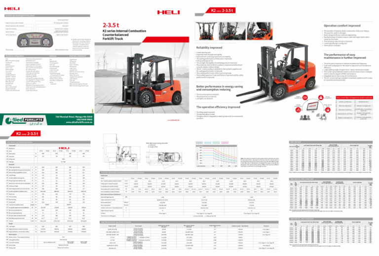 HeliK223.5TForkliftBrochure PDF