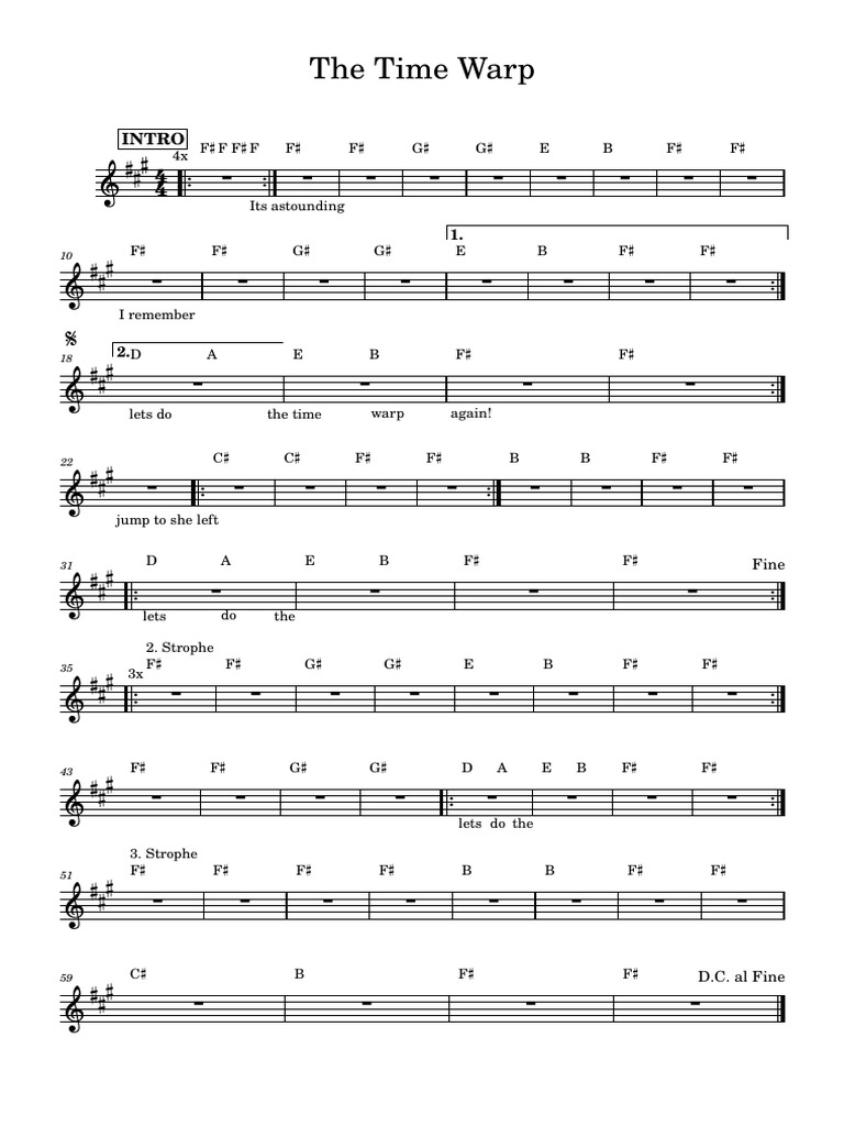 Time Warp | PDF