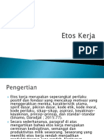 Etos Kerja