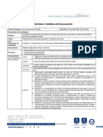 Instrucciones Procedimentales y Criterios Evaluación Guía Observación