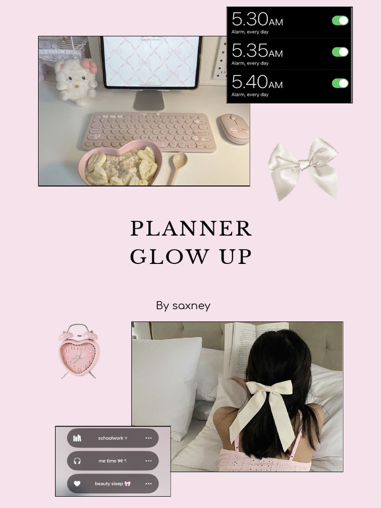 Planner Glow Up Pdf Comida Cocina