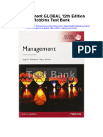 Management Global 12Th Edition Robbins Test Bank Full Chapter PDF